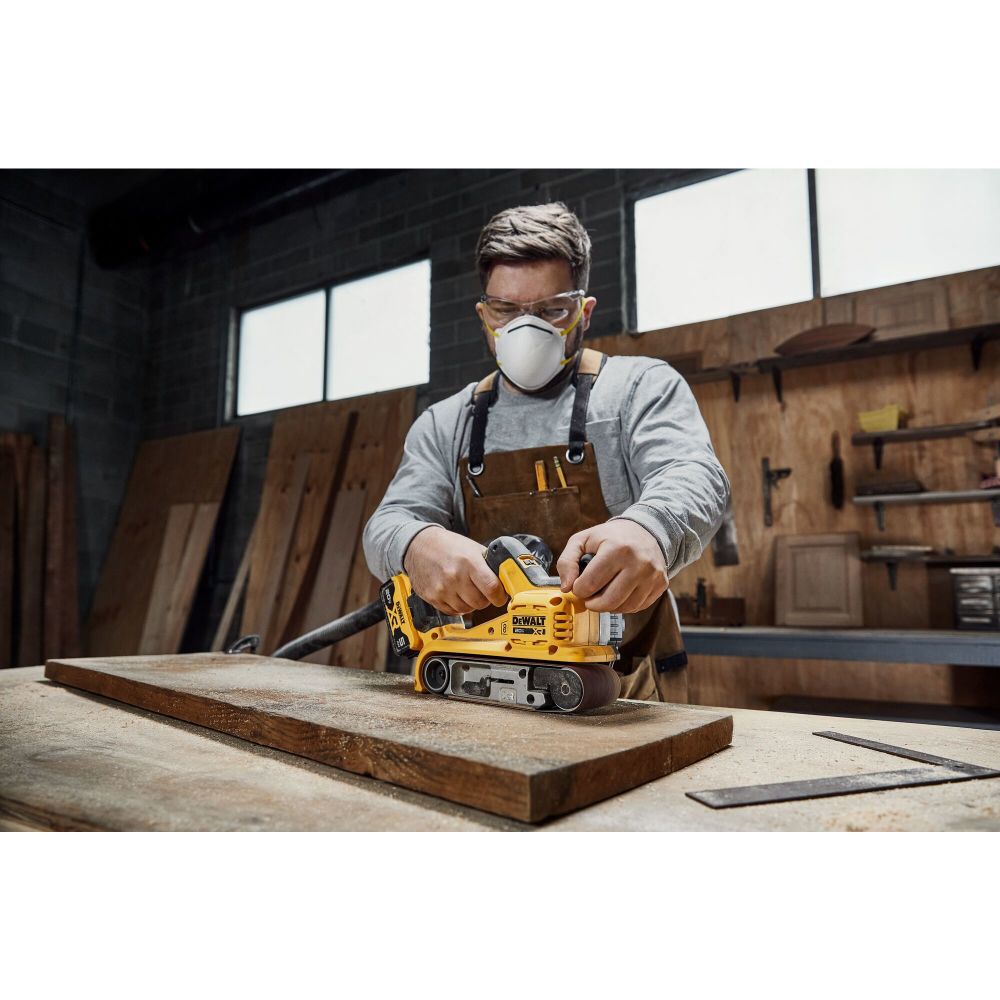 DEWALT XR 20V Max 3x21 Belt Sander DCW220B from DEWALT