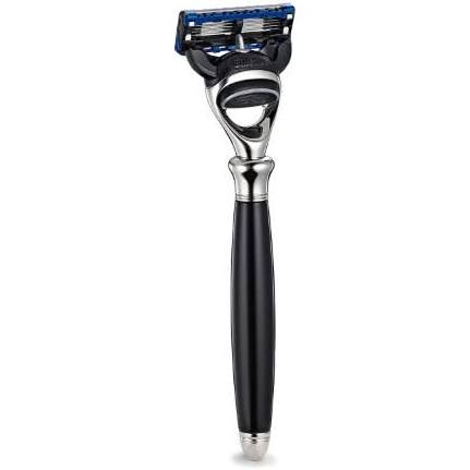The Art of Shaving Fusion Classic Razor, Nickel and Black