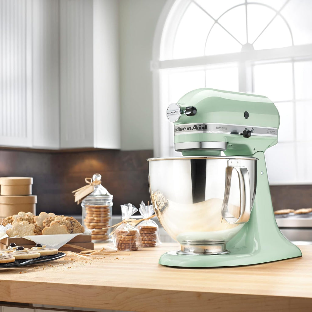 KitchenAid Artisan Series 5 Quart Tilt Head Stand Mixer with Pouring Shield KSM150PS, Cast Iron