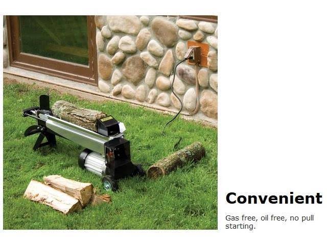 Earthquake W1200 5 Ton Electric Log Splitter