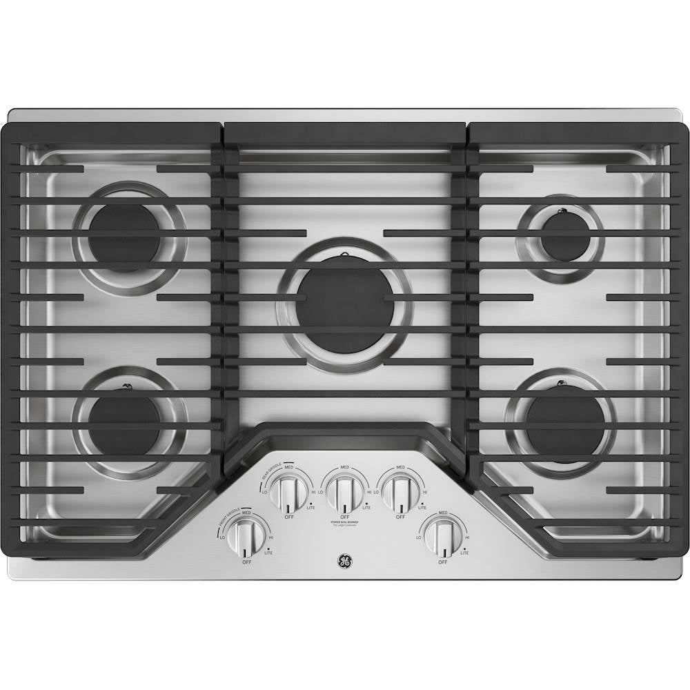 GE - 30 Gas Cooktop - Stainless steel