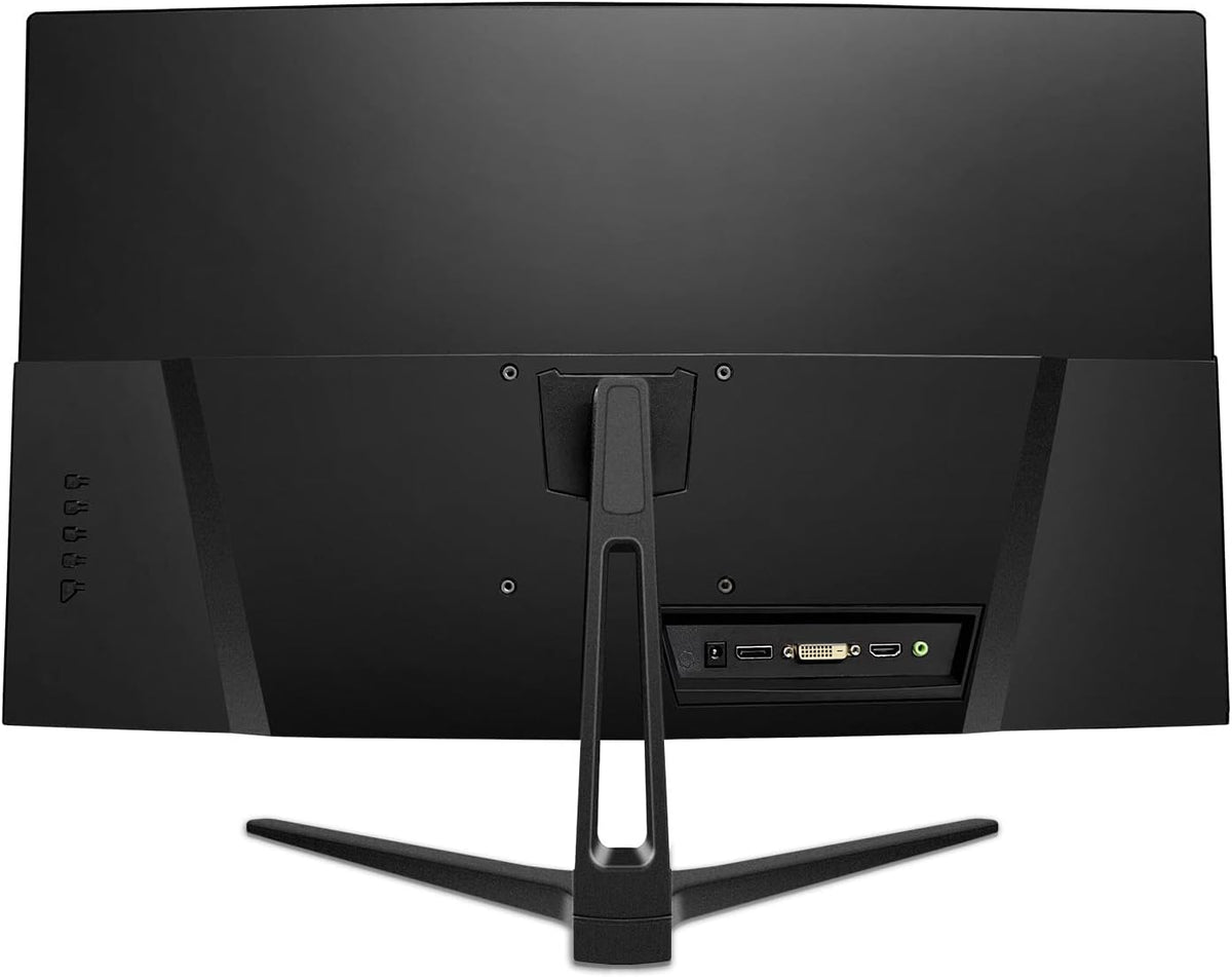 CRUA 32 inch 165Hz Ultrawide Monitor, Curved Gaming Monitor, PC Monitor FHD 1080P Monitor, 1800R Display, 1ms GTG, Freesync and Low Motion Blur, 90% SRGB Colors Gamut, DP,HDMI,DVI Port-Black(VESA)