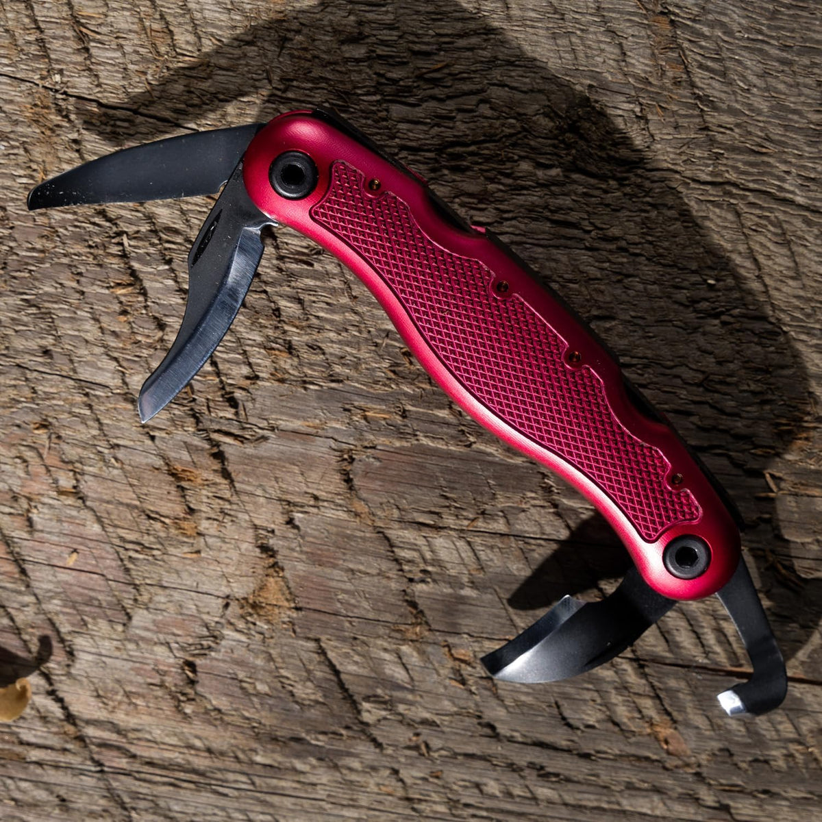 FLEXCUT Pocket Jack for Carvin' 2.0, Light Weight Wood Carving Jackknife Style Tool with 4 Blades, Made in the USA | JKN289