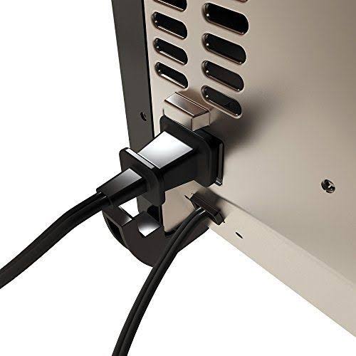 Blackdecker-space-maker-digital-toaster-oven-stainless-steel-black, Silver TROS1000