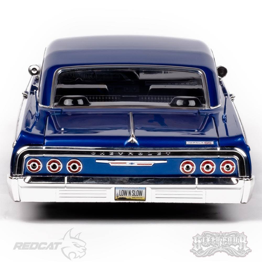 Redcat SixtyFour - Fully Functional 1:10 Scale Ready to Run Hopping Lowrider Red