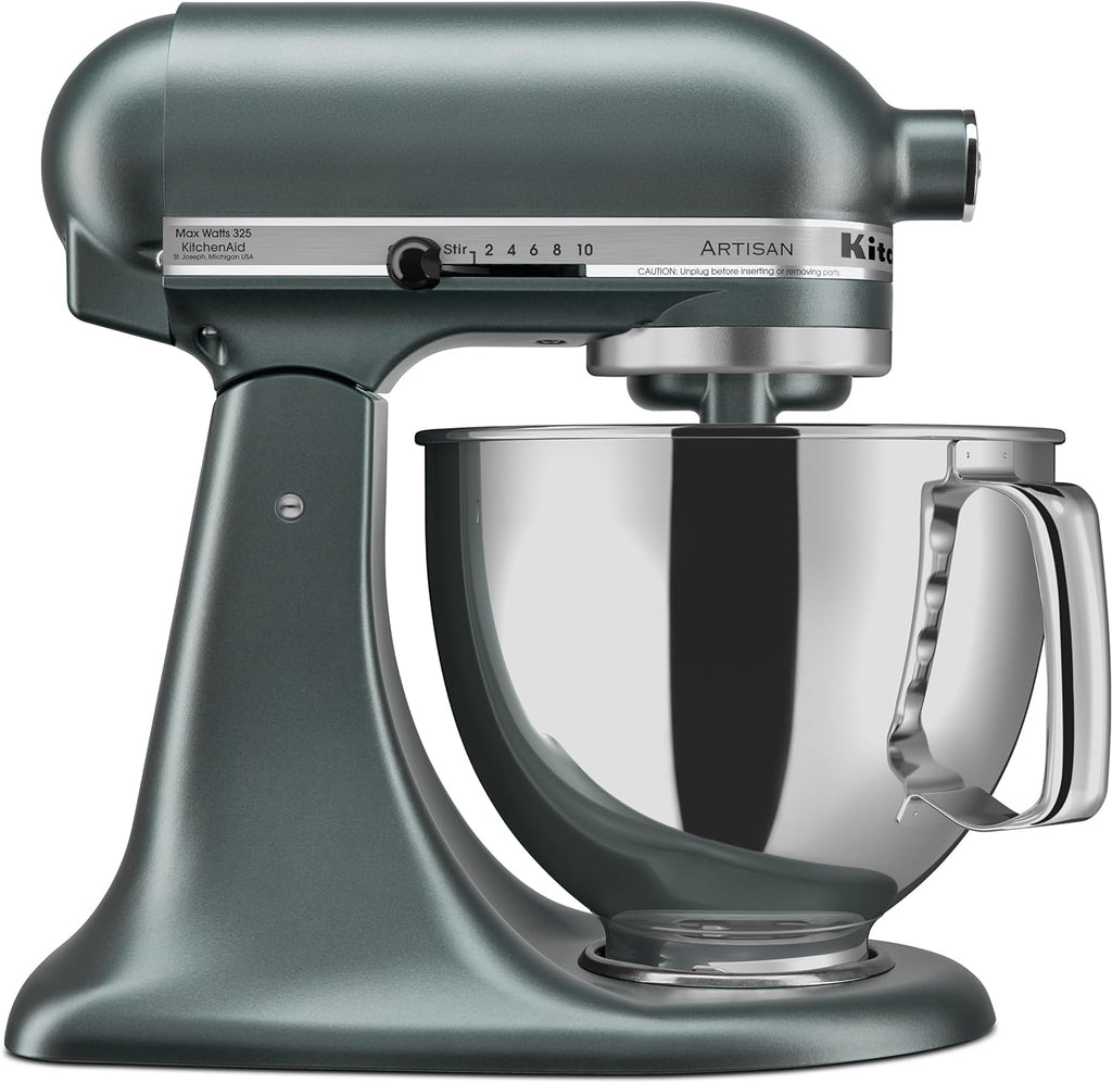 KitchenAid Artisan Series 5 Quart Tilt Head Stand Mixer with Pouring Shield KSM150PS, Cast Iron