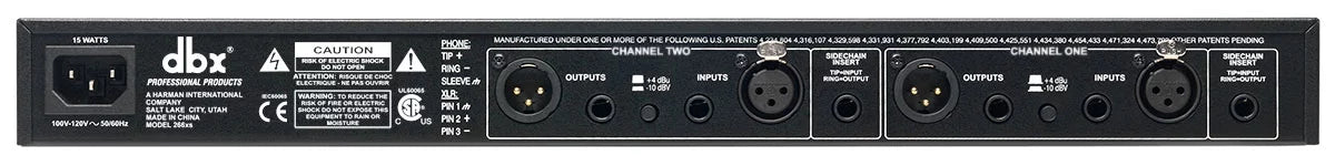 DBX 231S Dual 31 Band Graphic Equalizer Audio Rack Mount EQ+Compressor+Cables