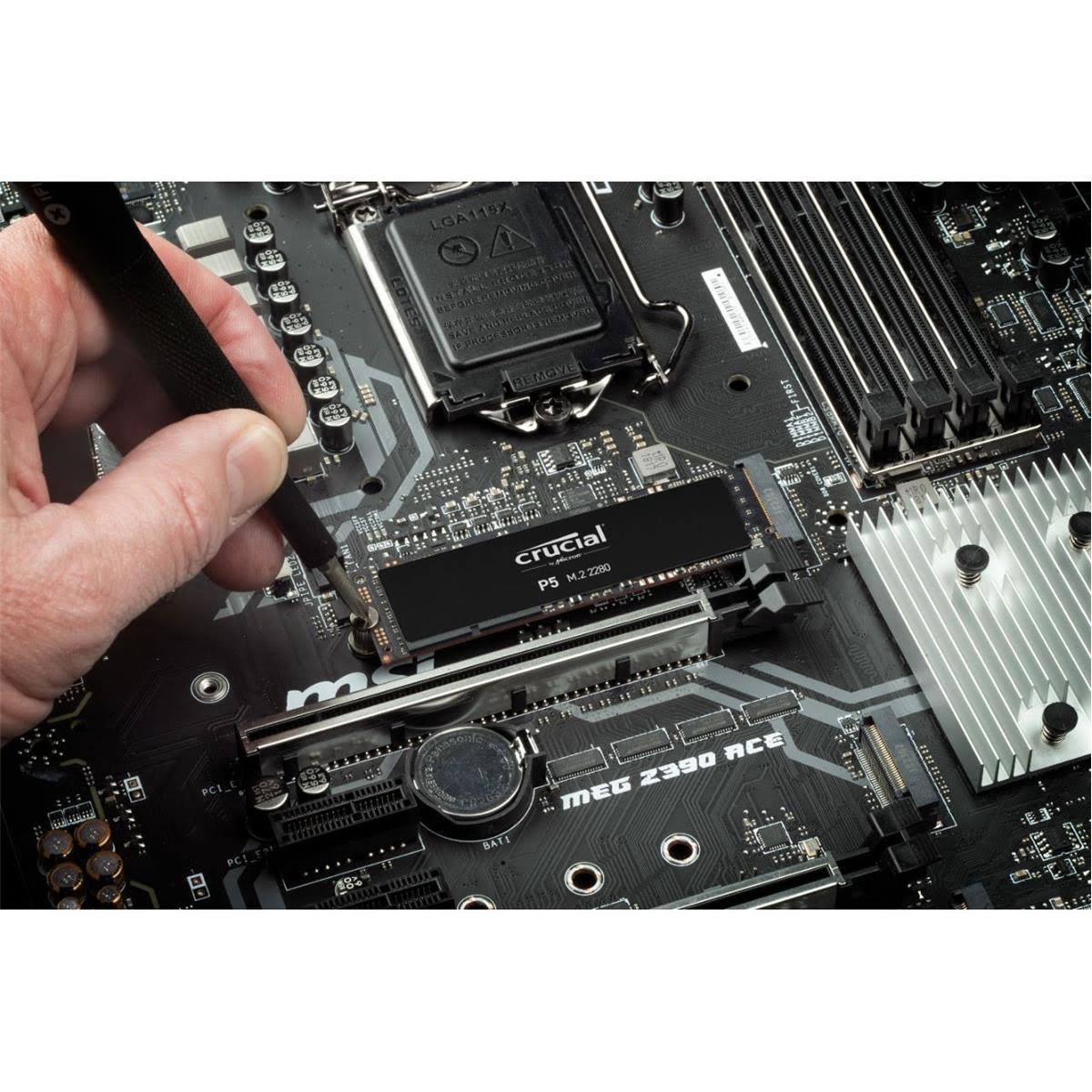Crucial - P5 2TB 3D NAND NVMe M.2 Internal Solid State Drive