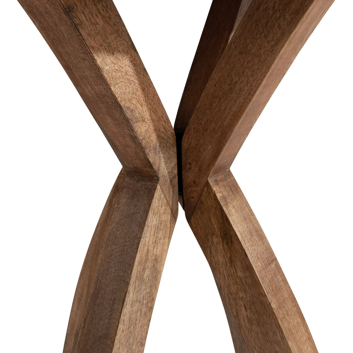 Kate and Laurel Soleyn Mid-Century Round Wood Side Table, 20 x 20 x 25, Natural, Decorative End Table with Boho Style for Use as Bedroom Nightstand or Living Room Accent