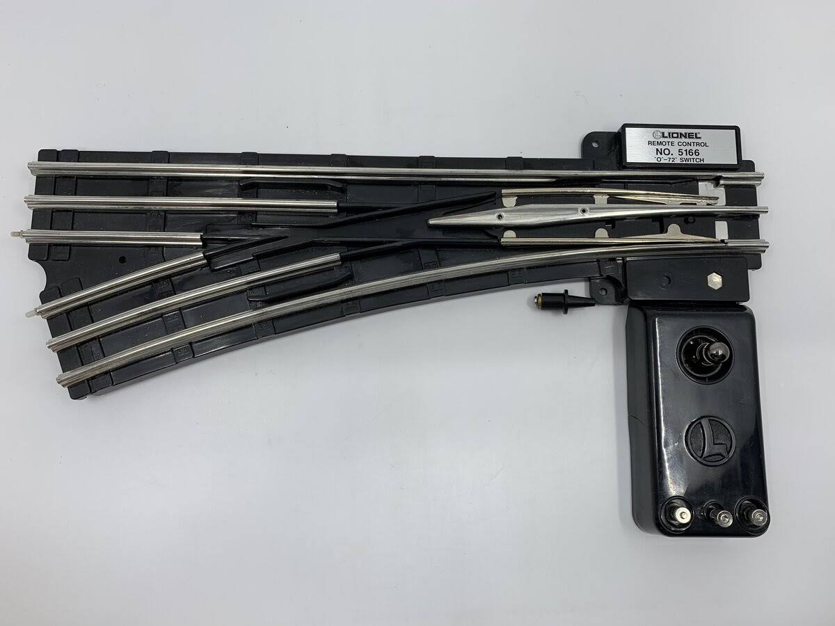 Lionel O O72 Left Hand Remote Switch Track