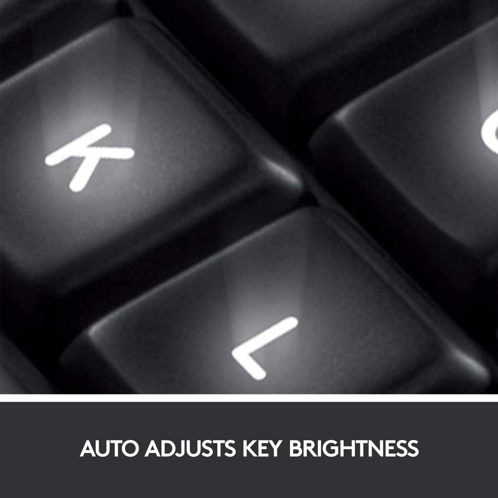 Logitech K800 Wireless Illuminated Keyboard ?? Backlit Keyboard, Fast-Charging, Dropout-Free 2.4GHz Connection