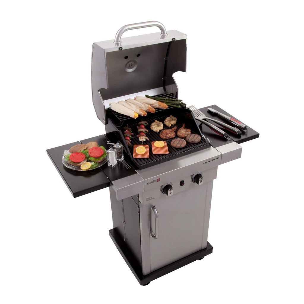 Char-broil Professional Series Gas Grill with 2 Burner - Stainless Steel