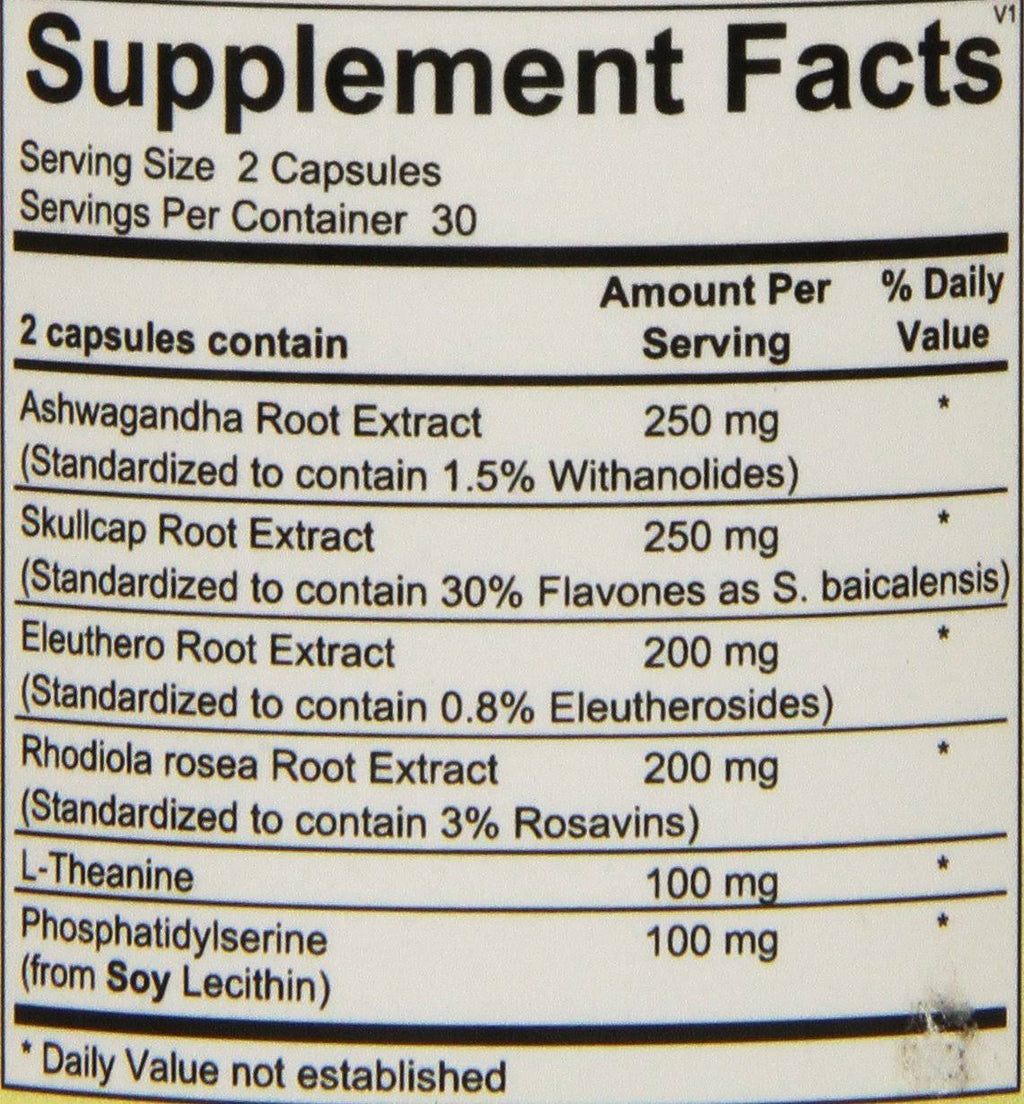 Ortho Molecular AdreneVive (60 Capsules)