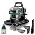 BISSELL Little Green Pet Pro Portable Carpet Cleaner Portable Carpet and Upholstery Deep Cleaner, Car/Auto Detailer, with Self-Cleaning Tough Stain Tool, Pet Hair Removal Tool, Crevice Tool (3909)