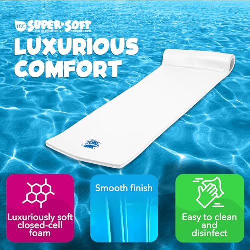 TRC Recreation Foam Swimming Pool Float, Floating Water Lounger, Splash 1.25??