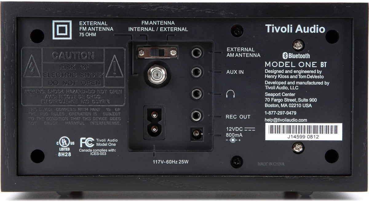 Tivoli Audio Model One Bluetooth AM/FM Radio (Walnut/Beige)