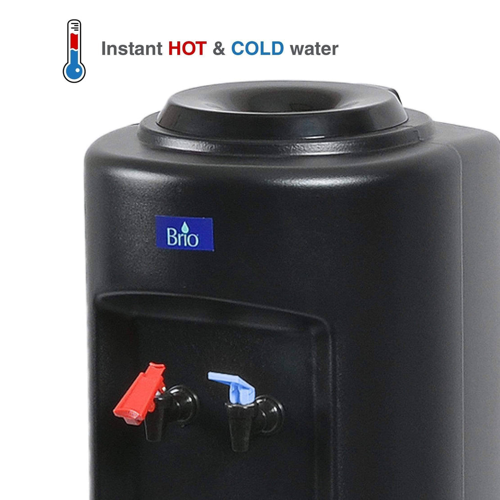 Brio CL520 Commercial Grade Hot and Cold Top Load Water Dispenser Cooler - Essential