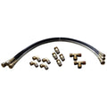 SI-TEX Autopilot Hydraulic Steering Installation Kit w-Hoses u0026 Fittings
