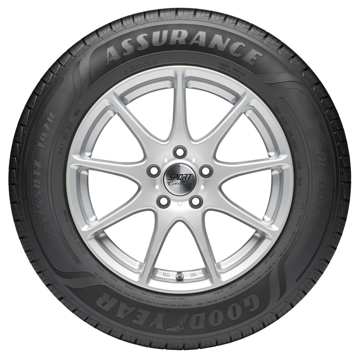 Goodyear Assurance Outlast Tire P205/60R16 91V SL