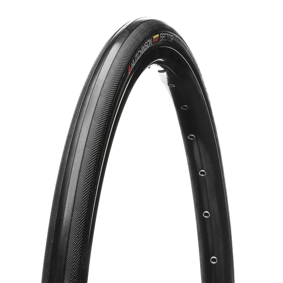 Hutchinson Sector 32 Road Tubeless Folding Tire, 700x32, Black