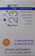 Creative Bioscience 1234 Diet Drops, 3 Bottles, 2 Ounces Each