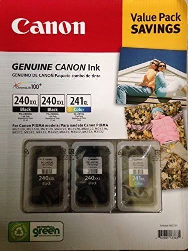 Cannon PG-240XXL CL-241XL Cartridges - 3 count