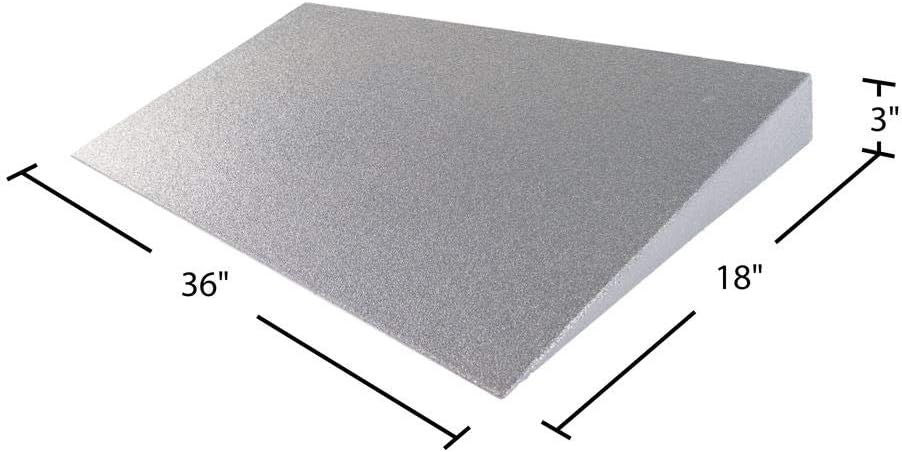 VersaRamp 5 High Lightweight Foam Threshold Ramp for Wheelchairs, Mobility Scooters, and Power Chairs by Silver Spring