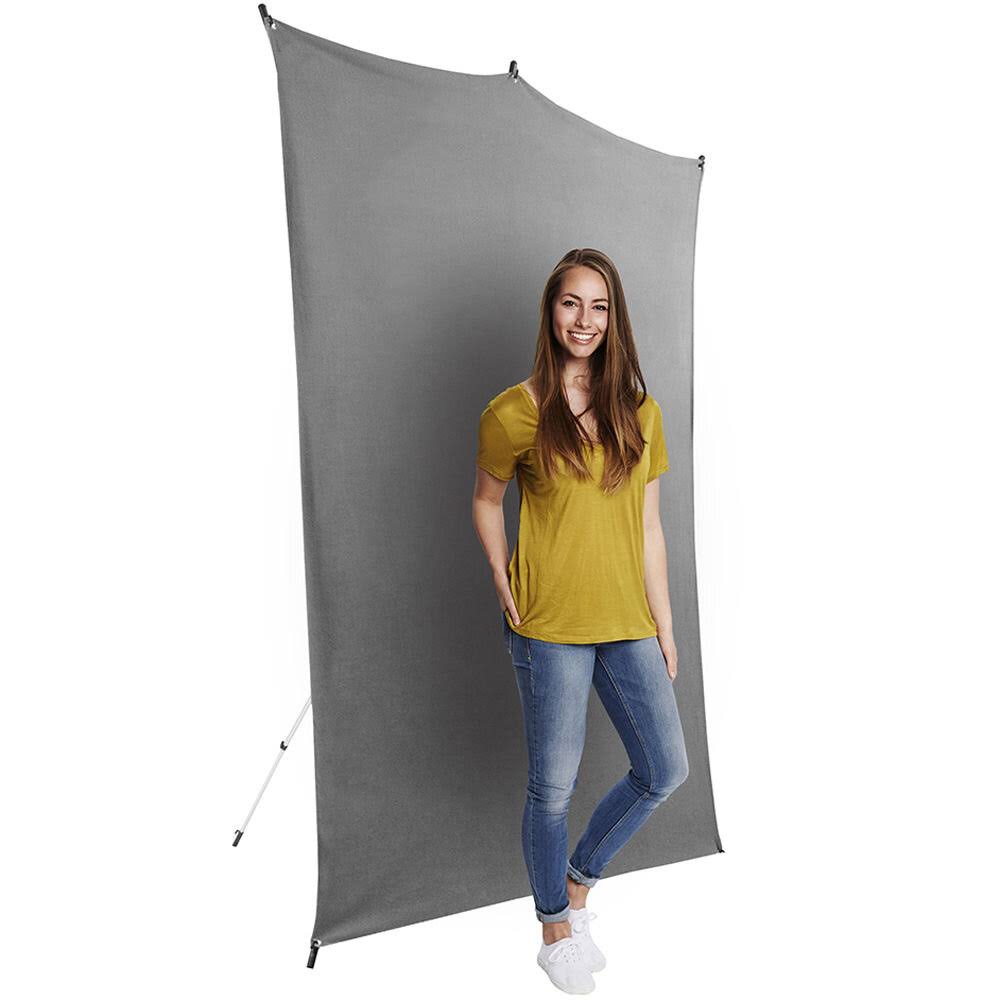 Savage 5 x 7 ft. Backdrop Travel Kit (Gray)