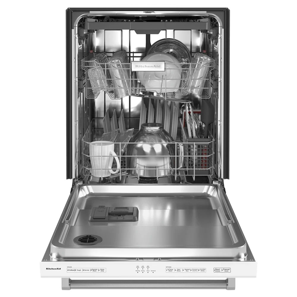 Kitchenaid Kdte204k 24 Wide 13 Place Setting Energy Star Certified Built-In Top Control