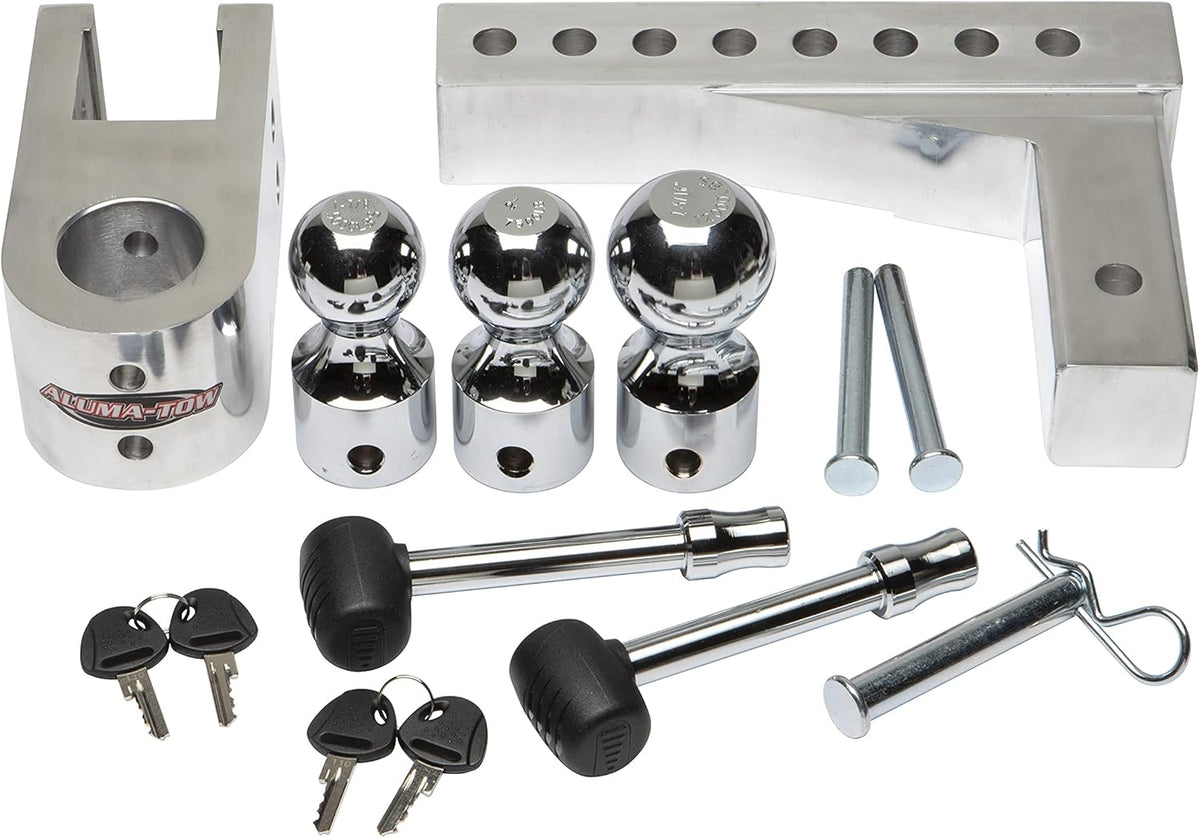 Uriah Products Aluma-Tow 6 Drop Ball Mount for 2 Receiver (UT623410)