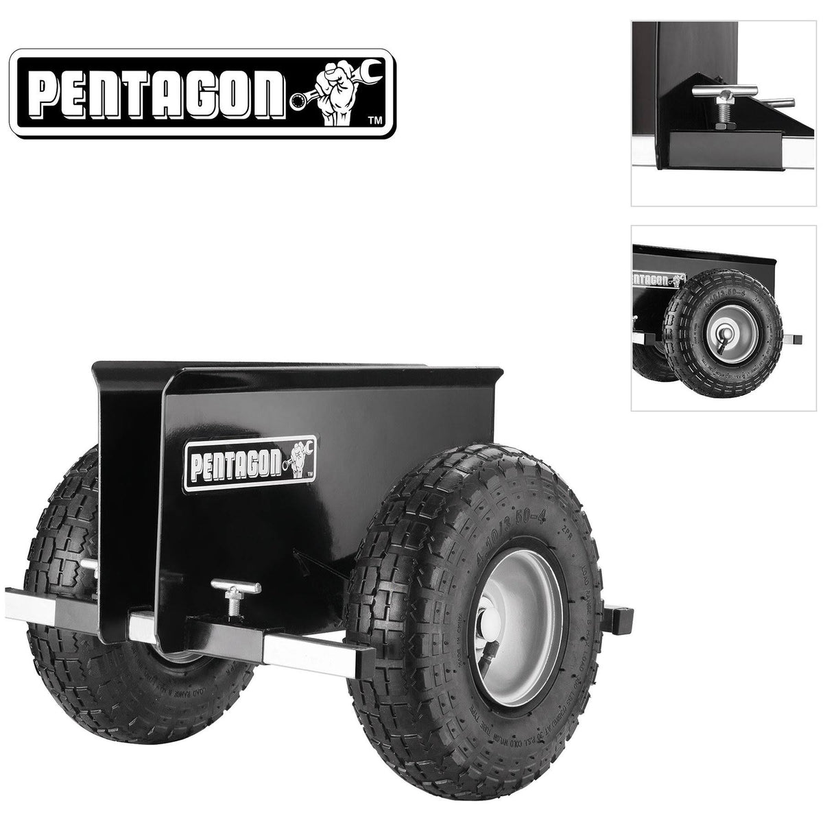 Pentagon Tool | Panel Pusher Dolly | Plywood - Doors - Drywall