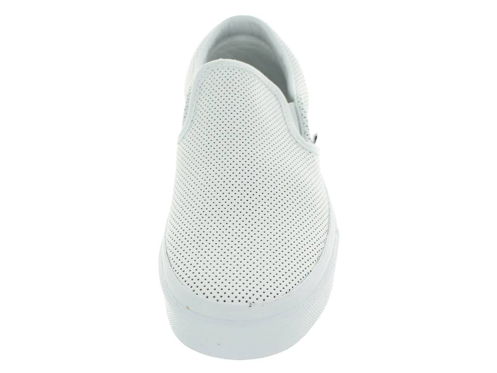 Vans Perf Leather Slip-On (White) 5.5