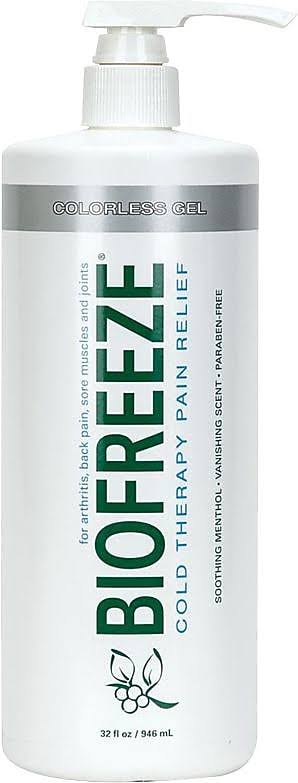 Biofreeze Professional Pain Relief Gel 32 oz. Pump Colorless