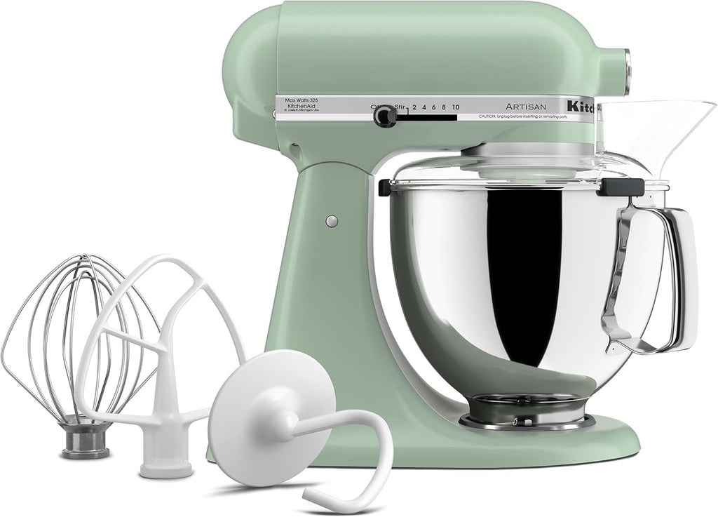 KitchenAid Artisan Series 5 Quart Tilt Head Stand Mixer with Pouring Shield KSM150PS, Cast Iron