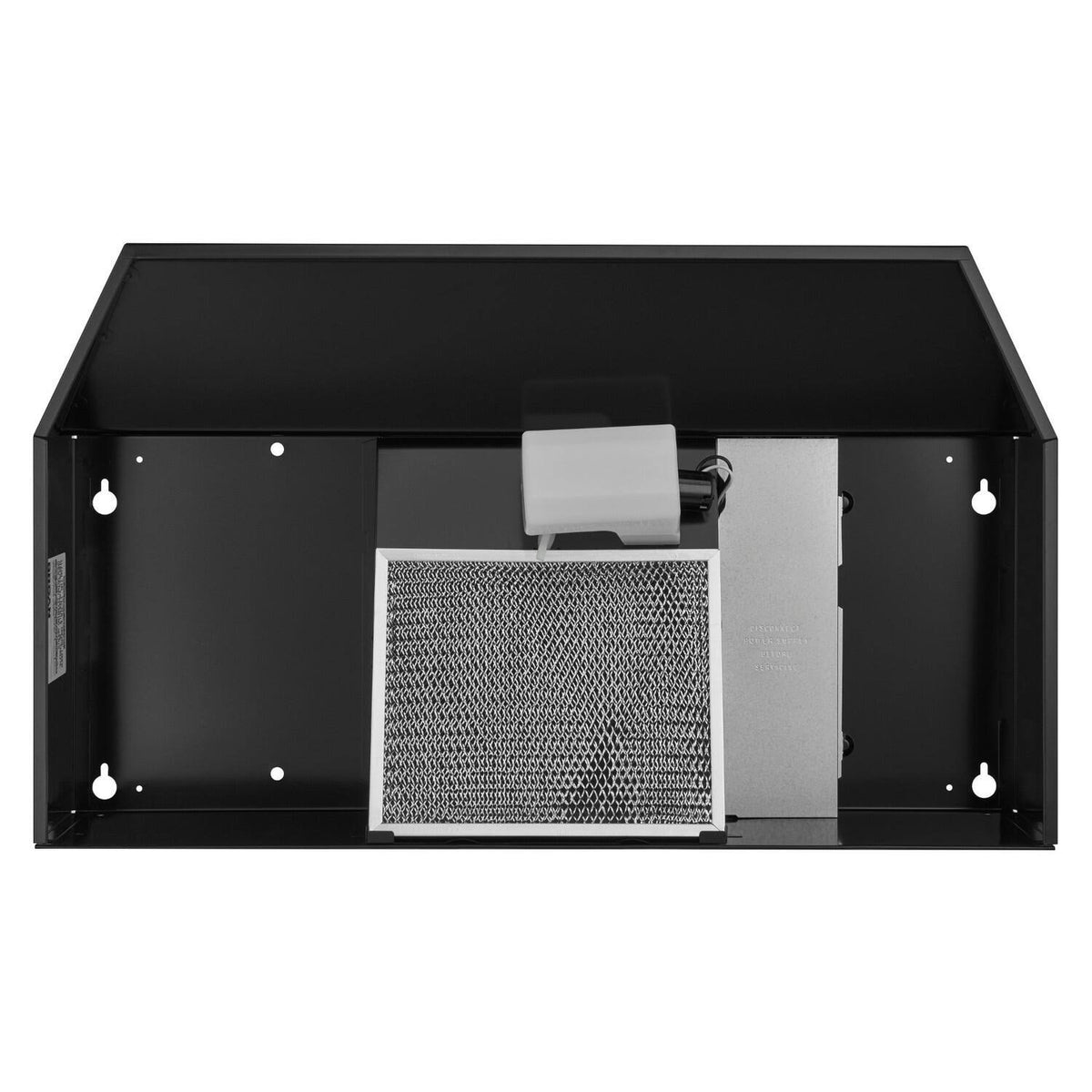Broan F404223 42 inch Black Convertible Under Cabinet Range Hood