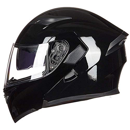 ILM Motorcycle Dual Visor Flip up Modular Full Face Helmet DOT 6 Colors Model 902
