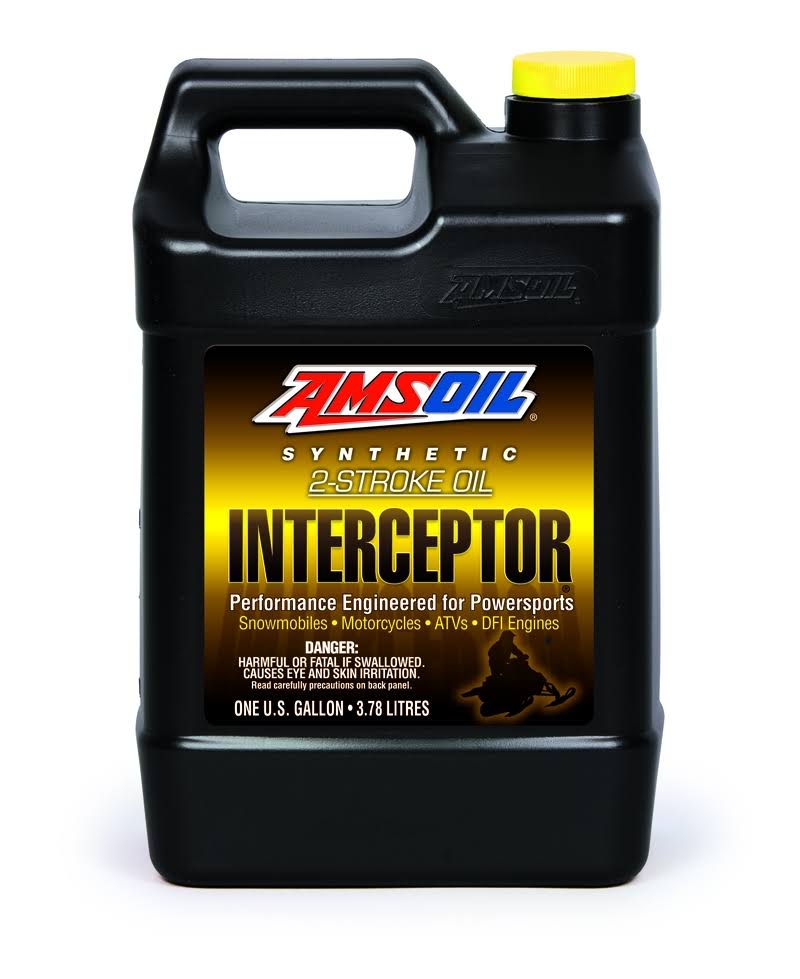 Amsoil Interceptor Synthetic 2-Stroke Oil - Gallon AMSOAIT04