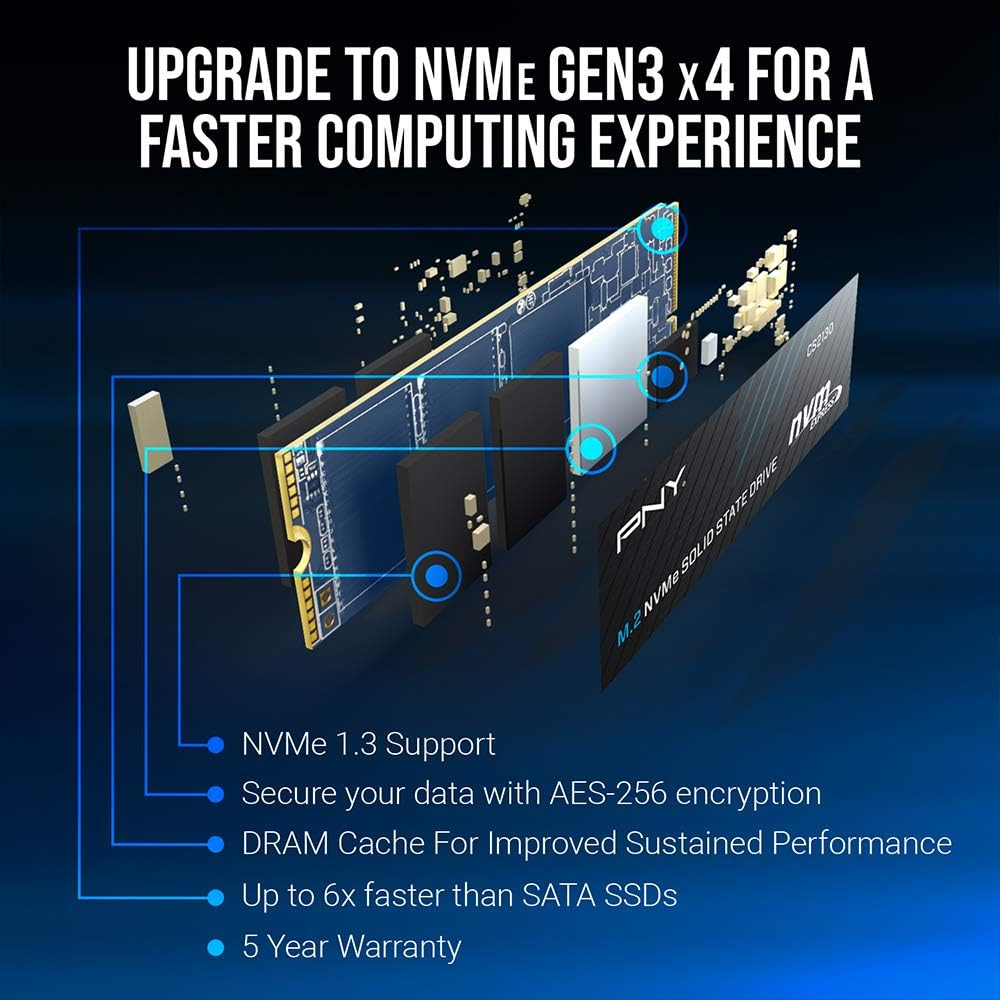 Data Storage CS2130 8TB M.2 NVMe Internal Solid State Drive (SSD) - M280CS2130-8TB-RB