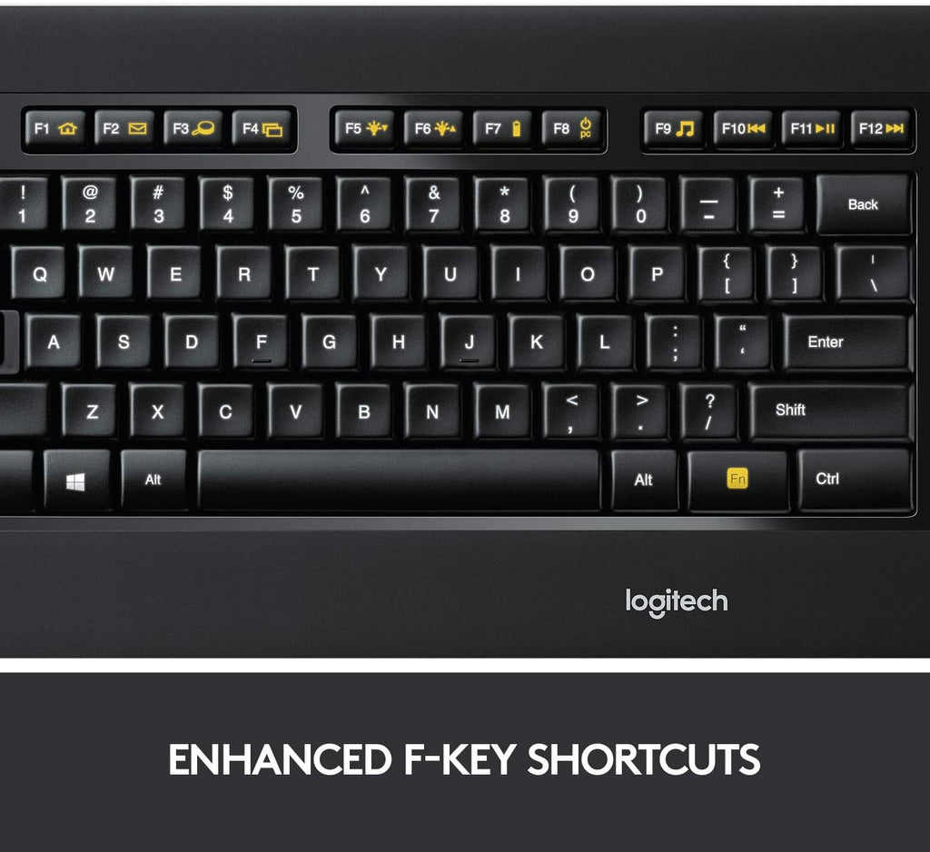Logitech K800 Wireless Illuminated Keyboard ?? Backlit Keyboard, Fast-Charging, Dropout-Free 2.4GHz Connection