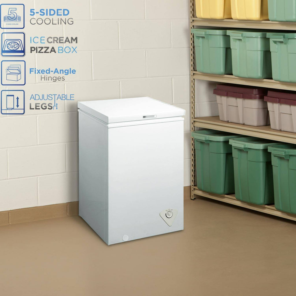 Arctic King Chest Freezer, 3.5 Cu ft
