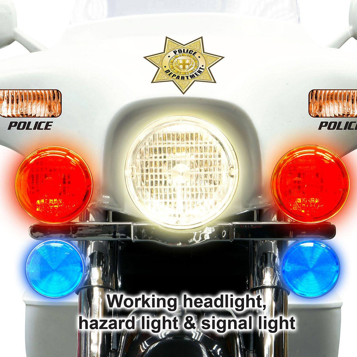 Patrol H. Police 12V Motorcycle