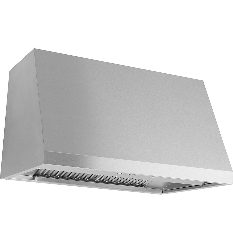 GE Profile - 36 Convertible Range Hood - Stainless steel
