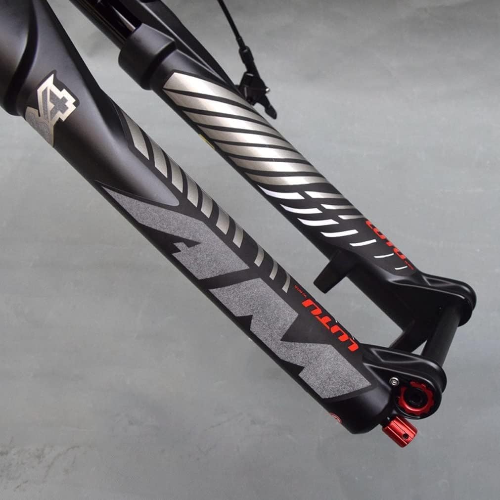 AMeLL 27.5/29 Inch DH MTB Fork 120mm Travel, 1-1/2 Tapered Mountain Bike Suspension Fork (Color : Remote, Size : 27.5”)