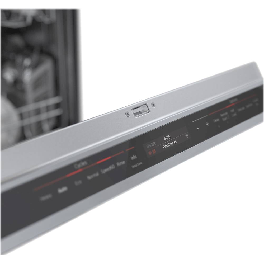 Bosch - 800 Series 24 Top Control Built-In Dishwasher with CrystalDry, Stainless Steel Tub, 3rd Rack, 42 dBa - Stainless steel