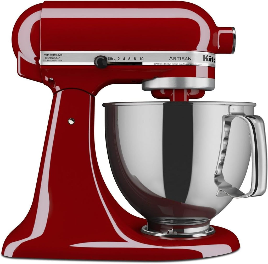 KitchenAid Artisan Series 5 Quart Tilt Head Stand Mixer with Pouring Shield KSM150PS, Cast Iron