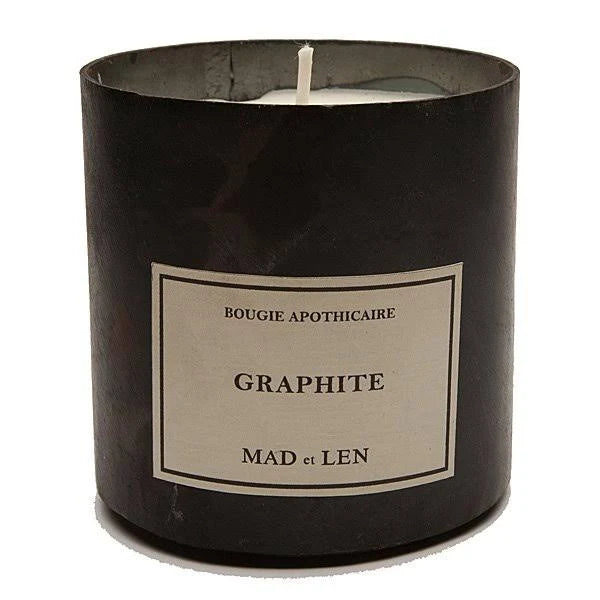 Mad et Len Graphite Apothicaire Candle