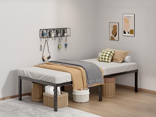 Metal Bed Frame Full Size - 14 Inch Heavy-Duty Full Platform Bed Frame No Box Spring Needed, Easy Assembly, Noise-Free, Sturdy Mattress Foundation, Underbed Storage Space