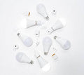 BrightLiving Set of 8 LED Light Bulbs w/ Built in Battery ,Daylight