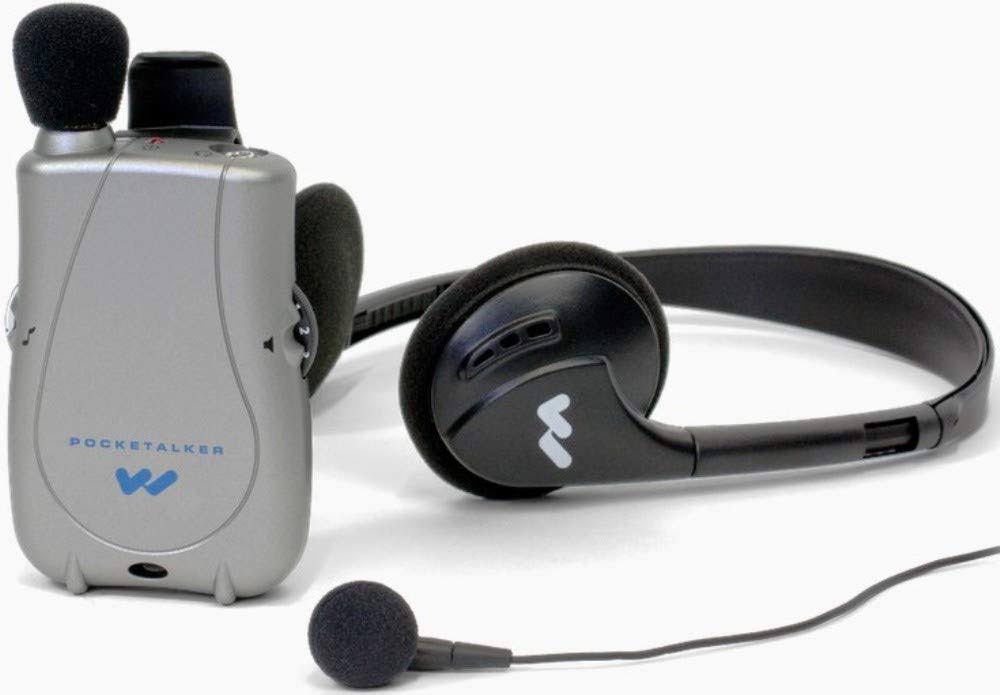 Williams Sound Pocketalker Ultra Duo Amplifier with Headphones and Earbud - PKTD1-EH