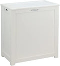 Oceanstar Storage Laundry Hamper, White